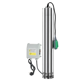 Pompe d´arrosage inox 5 turbines autoamorçante 1 450 W 90 l./min.  refoulement 55 mètres - Forges et Jardins