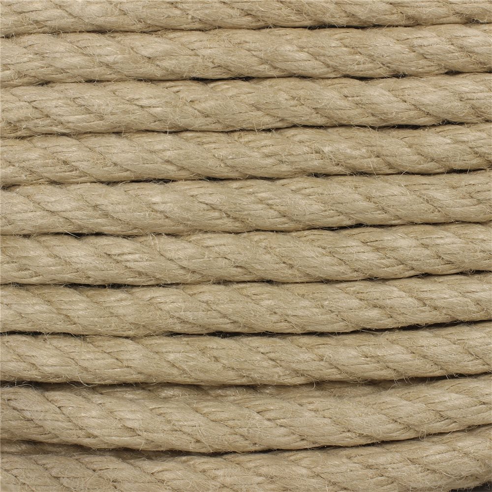 Corde à anneaux réglables chanvre synthétique ∅ 12 mm - La