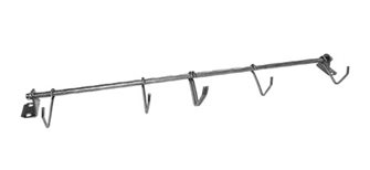 Barre de suspension 6 crochets pour ranger les outils de jardin
