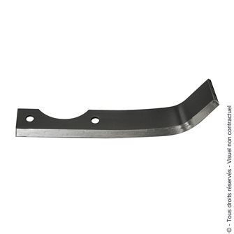 Couteau de fraise sarcleur adaptable droite 210 mm Agria CSA210D